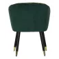 Fotel PARIS Zielony/Złoty 62 58 78 cm
